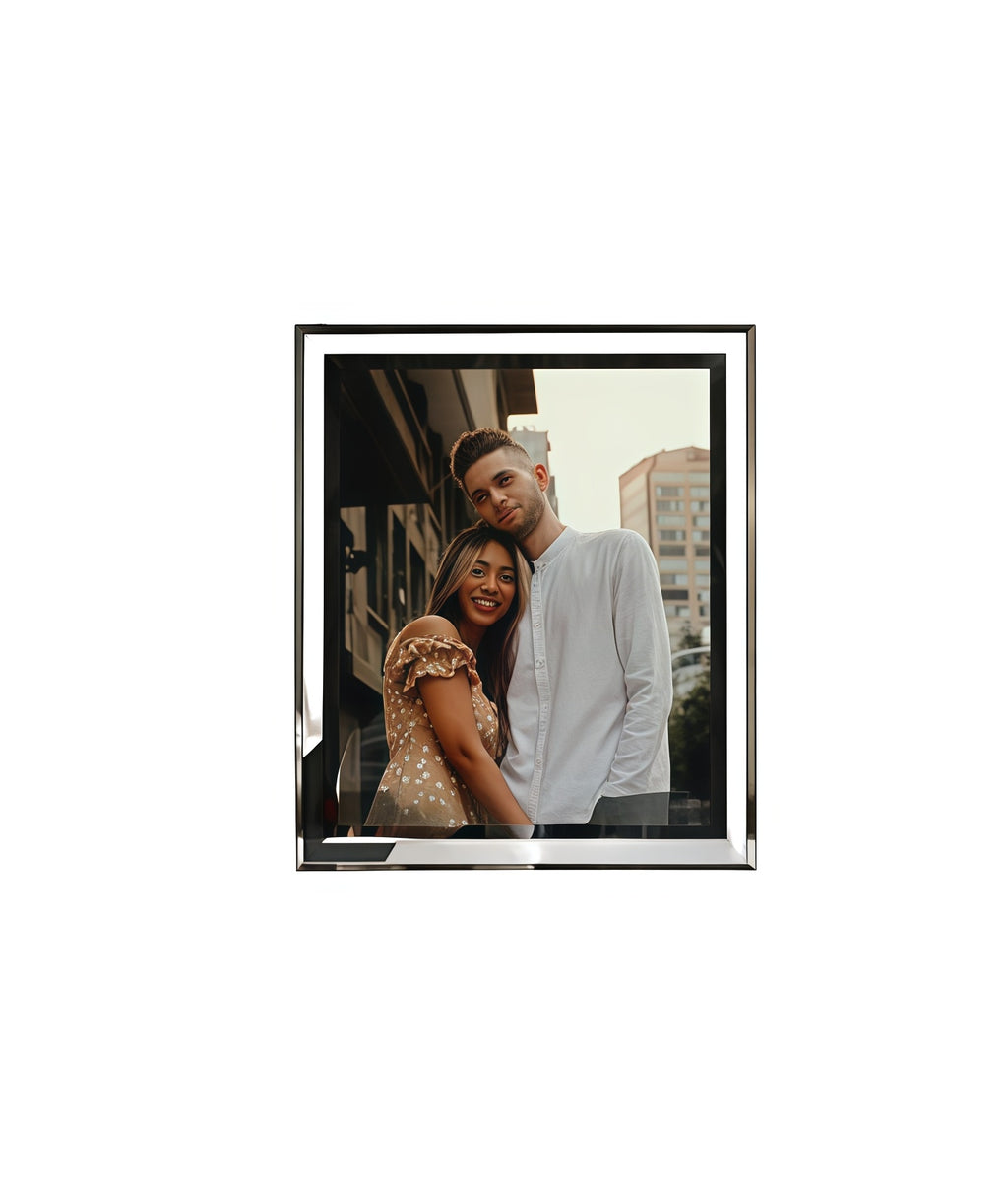 5"×7" Floating Glass Photo Frame, 2 Pack