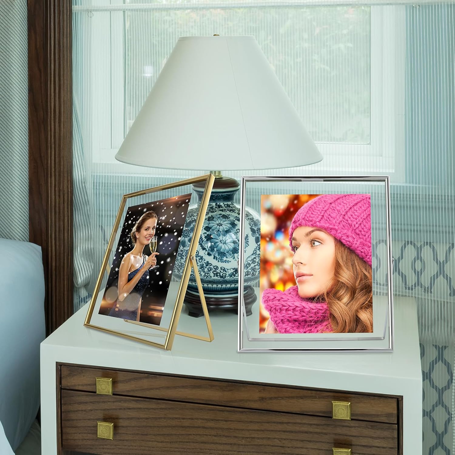 6"×8" Crystal Glass Photo Frame