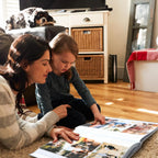 Cokiyaya Linen Photo Album, Self-Adhesive Pages (Green)